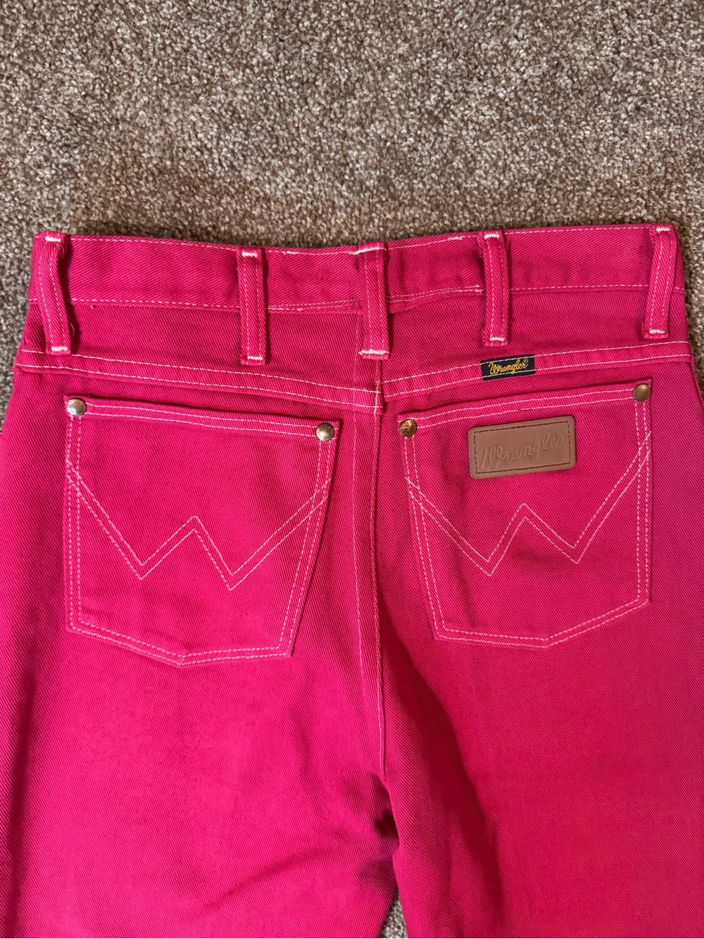 Vintage wrangler pink denim - Picture 3 of 10